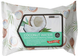 COCONUT WATER MAKEUP REMOVER CLEANSING TISSUES (12 Units) / Item# BT-120COCO