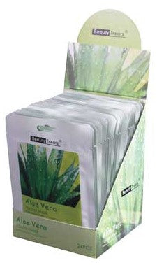 ALOE VERA FACIAL MASKS (24 Units) / ITEM# BT-203A