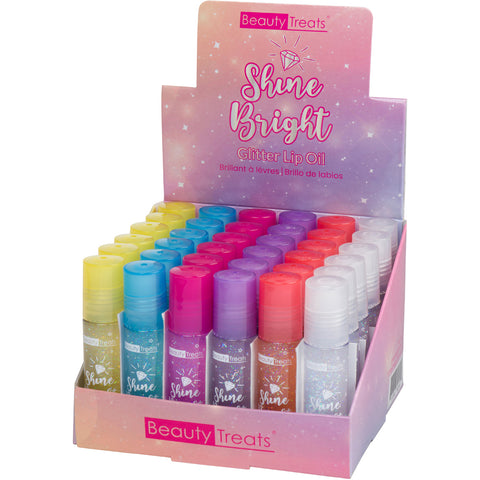 ACEITE PARA LABIOS SHINE BRIGHT GLITTER (36 unidades) ARTÍCULO n.º BT-502G