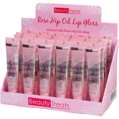 ROSE HIP OIL LIP GLOSS
(24 Units) ITEM# BT-510