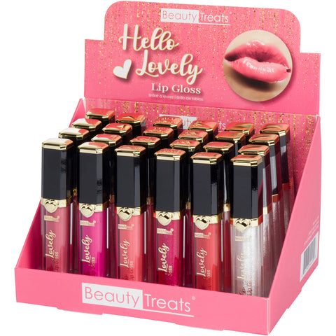 HELLO LOVELY BRILLO DE LABIOS (24 Unidades) ARTÍCULO# BT-544