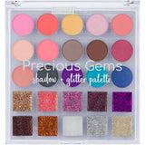 PRECIOUS GEMS - SHADOW & GLITTER PALETTE (12 Units) ITEM# BT-730