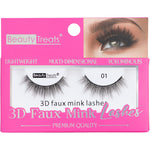 3D FAUX MINK LASHES (12 Units) ITEM# BT-750-01