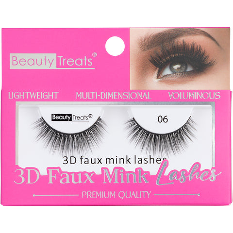 PESTAÑAS 3D FAUX MINK (12 unidades) ARTÍCULO n.º BT-750-06