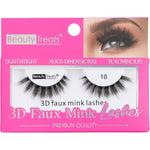 3D FAUX MINK LASHES (12 Units) ITEM# BT-750-10