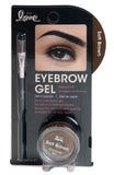 EYEBROW GEL WITH BRUSH - SOFT BROWN (12 Units) / ITEM# BT-820-01