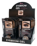 EYEBROW GEL WITH BRUSH - SOFT BROWN (12 Units) / ITEM# BT-820-01