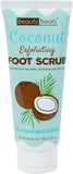 COCONUT EXFOLIATING FOOT SCRUB (12 Units) / Item# BT-114