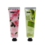 SANITIZER + MOISTURIZER SOOTHING HAND CREAM ALOE & ROSE (12 Units) / Item# BT-118