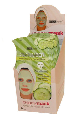 CUCUMBER - DEEP CLEANSING PEEL-OFF MASK (24 Units) / ITEM# BT-204-C