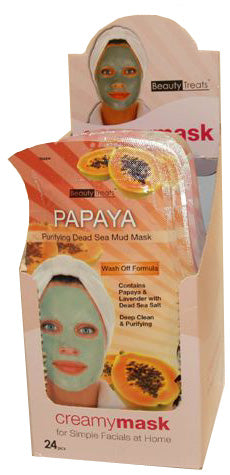 PAPAYA - PURIFYING MUD MASK (24 Units) ITEM# BT-204-P