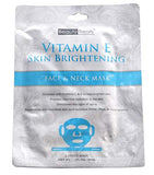 VITAMIN E SKIN BRIGHTENING FACE & NECK MASK (24 Units) ITEM# BT-213-B