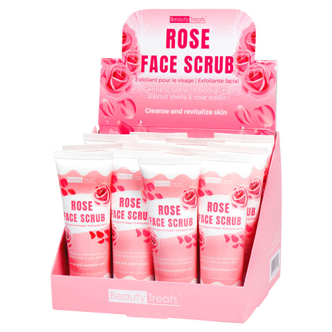 ROSE FACE SCRUB (12 Units) ITEM# BT-241