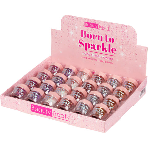 BORN TO SPARKLE POLVO DE BRILLO SUELTO (24 Unidades) ARTÍCULO# BT-326