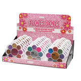 FLOWER POWER GLITTER PALETTE (24 Units) / ITEM# BT-408G