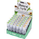 NATURAL LIP OIL (36 Units) ITEM# 502C