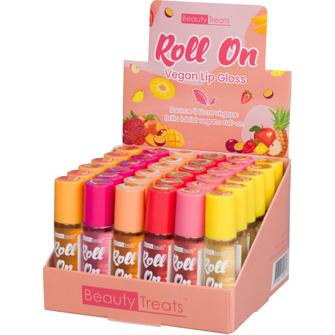 BRILLO DE LABIOS ROLL-ON VEGANO (36 Unidades) ARTÍCULO# BT-502V