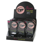 EYELINER GEL BLACK WITH BRUSH (12 Units) ITEM# BT-830