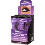 DELINEADOR DE OJOS EN GEL PRECISO IMPERMEABLE - NEGRO (24 Unidades) ARTÍCULO # BT-843-01