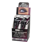 DELINEADOR DE OJOS EN GEL PRECISO IMPERMEABLE - PLATA (24 UNIDADES) ARTÍCULO # BT-843-04